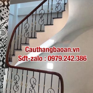 Báo giá cầu thang sắt nghệ thuật, Lan can sắt nghệ thuật tại Hà Nội