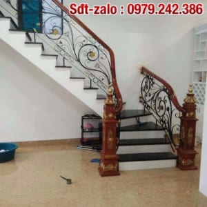 Báo giá cầu thang sắt, Lan can sắt nghệ thuật đẹp