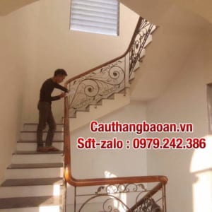 Các mẫu cầu thang sắt nghệ thuật, Cầu thang sắt mỹ thuật đẹp