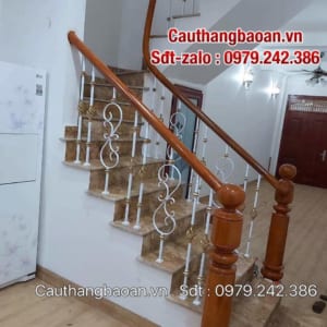 Cầu thang sắt đẹp tại Hà Nội, Cầu thang sắt lan can sắt nghệ thuật