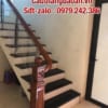 Cầu thang gỗ kính tại Hà Nội, Cầu thang lan can kính