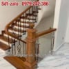 Cầu thang sắt gỗ tại Hà Nội, Cầu thang lan can sắt nghệ thuật