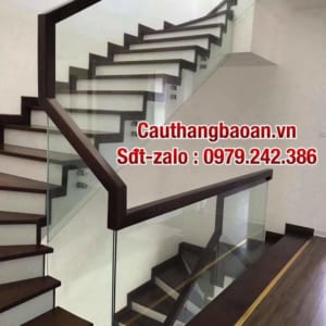 Cầu thang kính Hà Nội, Lan can kính đẹp Hà Nội