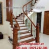 Cầu thang kính gỗ đẹp Hà Nội, Mẫu cầu thang kính đẹp nhất