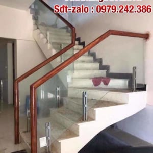 Cầu thang kính cường lực, Báo giá cầu thang kính đẹp