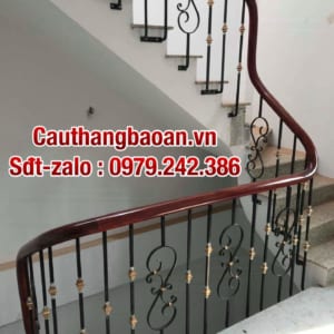 Cầu thang sắt nghệ thuật, báo giá cầu thang sắt nghệ thuật tại Hà Nội