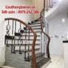 Các mẫu cầu thang sắt nghệ thuật, cầu thang sắt nghệ thuật đẹp nhất tại Hà Nội