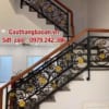 Cầu thang sắt nghệ thuật tại Hà Nội