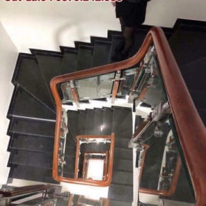 Cầu thang kính cường lực Hà Nội, Lan can kính đẹp