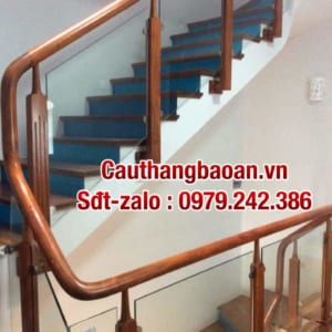 Cầu thang lan can kính đẹp tại Hà Nội, Chuyên thi công cầu thang lan can uy tín chuyên nghiệp