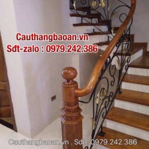 Lan can cầu thang sắt nghệ thuật, Lan can cầu thang sắt mỹ thuật đẹp nhất Hà Nội