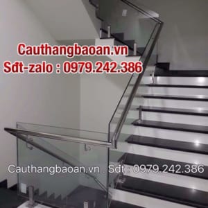 Cầu thang kính cường lực, Cầu thang kính đẹp nhất tại Hà Nội