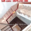 Báo giá cầu thang kính đẹp Hà Nội, Cầu thang lan can kính tay vịn gỗ