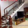 Cầu thang kính đẹp tại Hà Nội, Lan can cầu thang kính cường lực hiện đại giá tốt