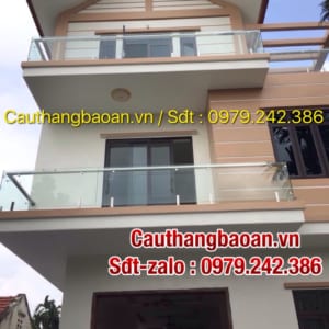 100 mẫu ban công kính cường lực, Lan can kính cường lực tại Hà Nội