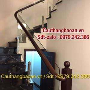 Cầu thang kính gỗ tại Hà Nội, Cầu thang kính đẹp tại Hà Nội