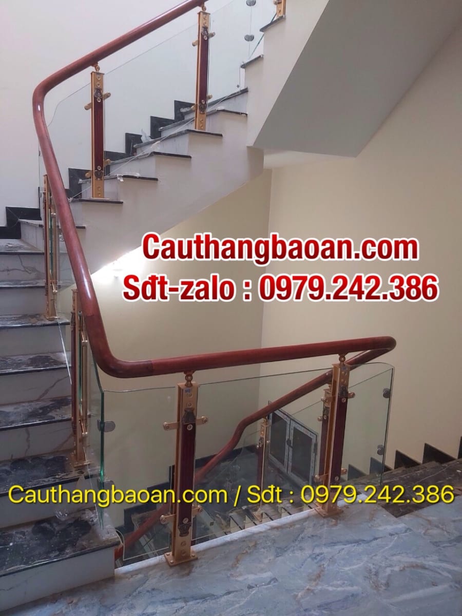 LAN CAN CẨU THANG KÍNH HIỆN ĐẠI
