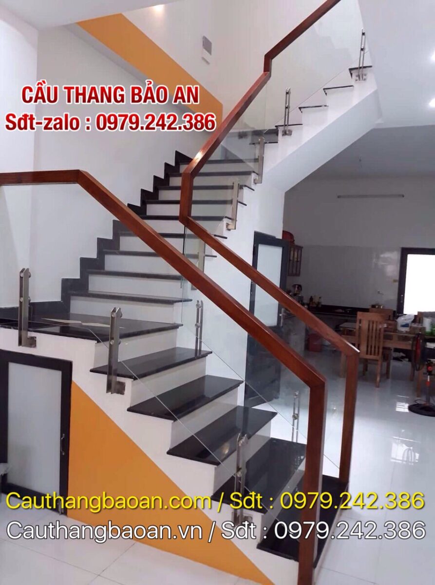 CẦU THANG KÍNH CƯỜNG LỰC TẠI NGỌC HỒI, THANH TRÌ , HÀ NỘI