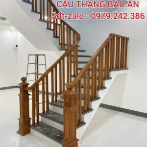CẦU THANG GỖ ĐẸP LIM NAM PHI . CẦU THANG LAN CAN GỖ TẠI HÀ NỘI