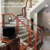 CẦU THANG LAN CAN KÍNH GỖ ĐẸP . MẪU CẦU THANG KÍNH ĐẸP TẠI HÀ NỘI
