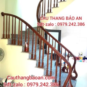 CẦU THANG GỖ LIM NAM PHI . MẪU CẦU THANG GỖ ĐẸP
