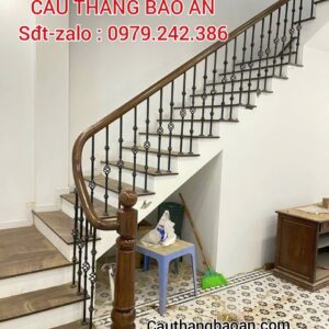 CẦU THANG LAN CAN SẮT MỸ THUẬT. CẦU THANG SẮT ĐẸP HÀ NỘI