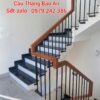 CẦU THANG LAN CAN SẮT ĐẸP. MẪU CẦU THANG SẮT TAY GỖ